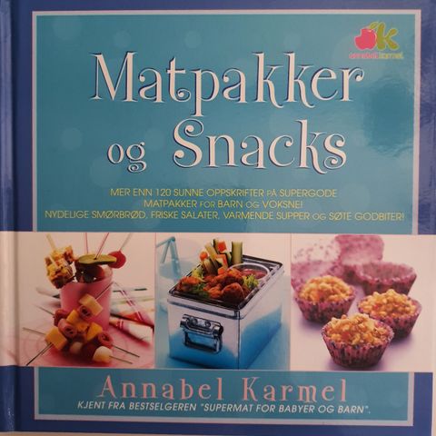 Matpakker og snacks.