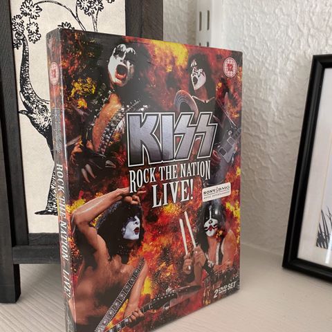Kiss - Rock the Nation Live 2 DVD Set - Nye