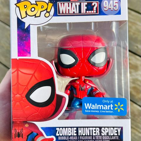 Funko Pop! Zombie Hunter Spidey (Metallic) | Marvel: What If...? (945)