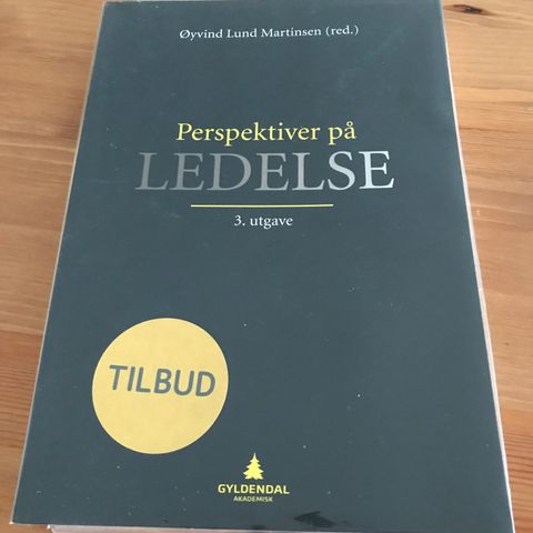 Bok: Perspektiver på ledelse