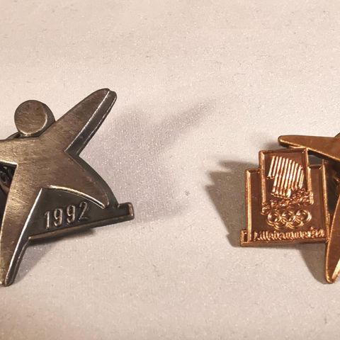 Pins-lot Folk i Form til OL i 1994 på Lillehammer