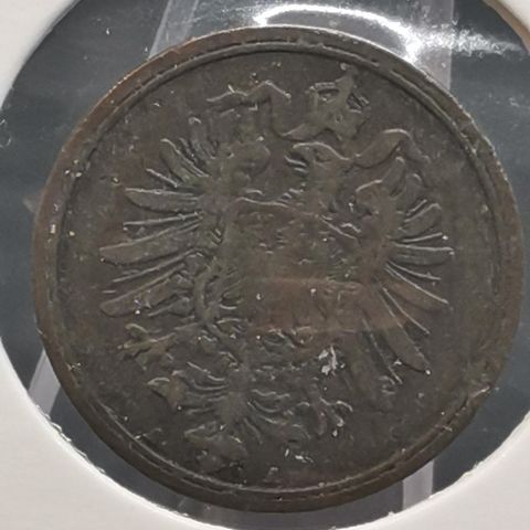 Tyskland 2 pfennig 1874 A(Berlin) Deutches Reich, German Empire