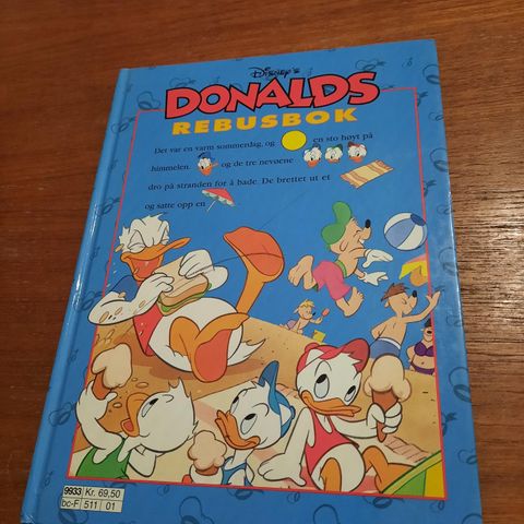 Donalds rebusbok -  Walt Disney