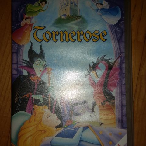 Walt Disneys - Tornerose. VHS ( ny med plastomslag )