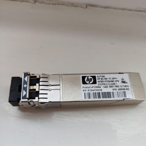 HP 8G SW FC SFP+