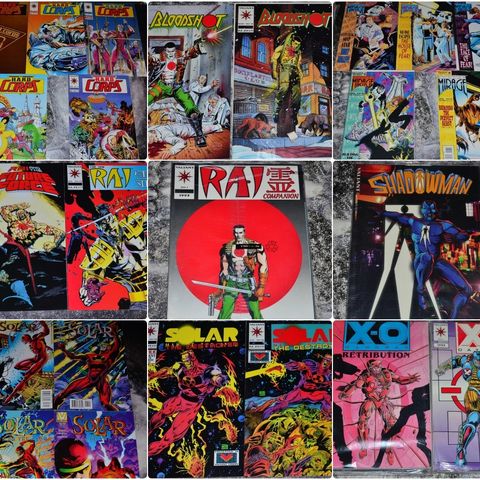 Valiant - diverse tegneserier (amerikanske)