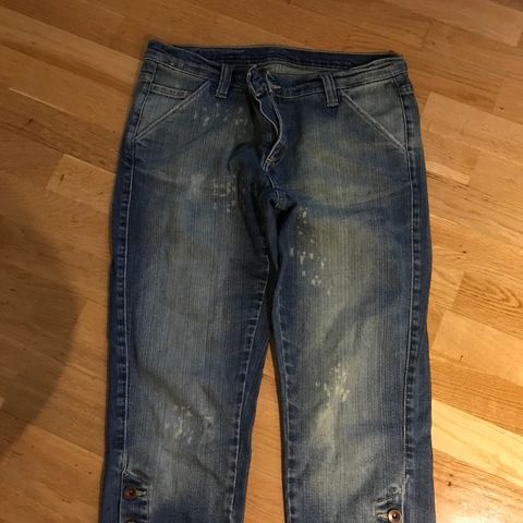 Jeans 3/4 lang str w31