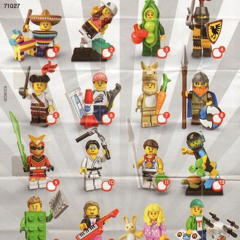 Lego Minifigures series 20