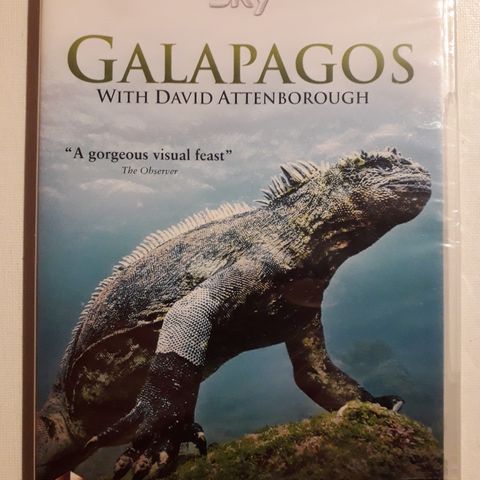 Galapagos with David Attenborough (Ny i plast)
