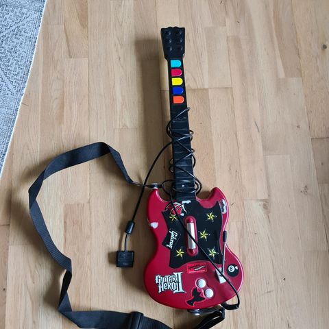 Gitar til guitarhero for ps2