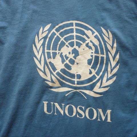 Ubrukt, UNOSOM - United Nations Operation in Somalia - T-Skjorte.