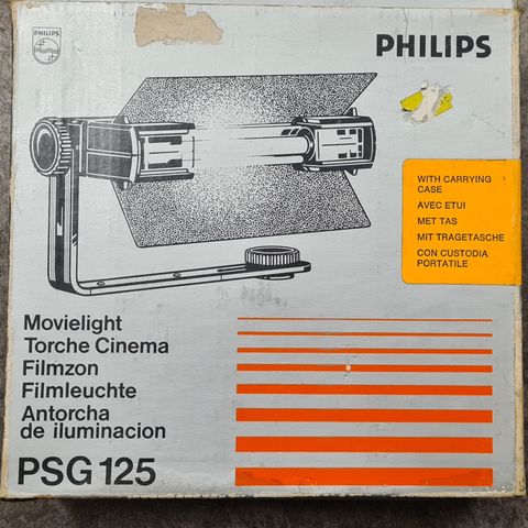 Philips PSG125 Movielight Vintage Halogen