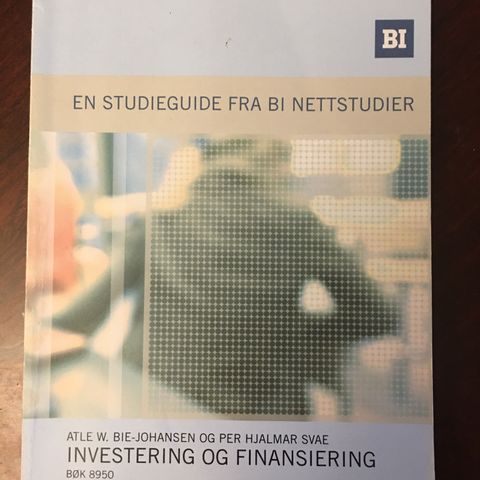 En studieguide fra BI Investering og finansiering, økonomi