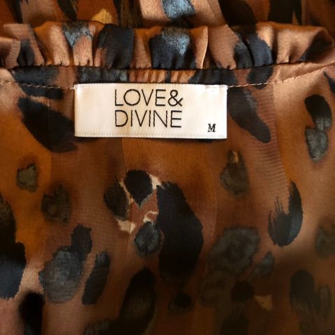 Love & Divine leopard kjole