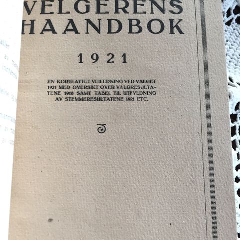 To vintage hefter fra 1921