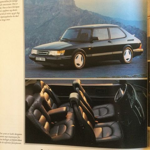 Saab Turbo brosjyre 1991