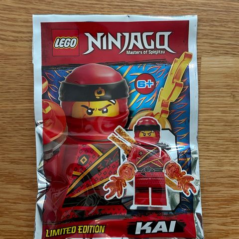 Ny/Uåpnet LEGO Ninjago 891842 - Kai - Minifigur - Limited Edition