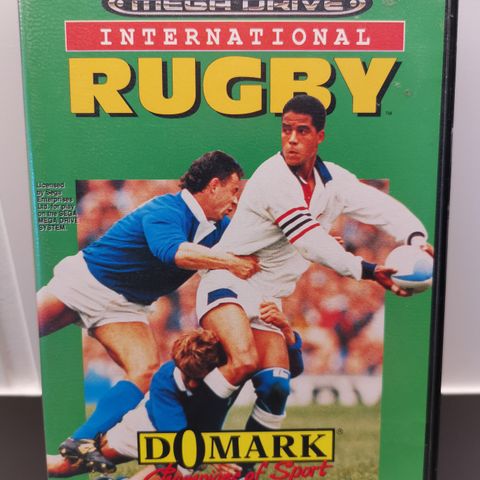 International Rugby Sega Mega Drive Genesis Megadrive Domark