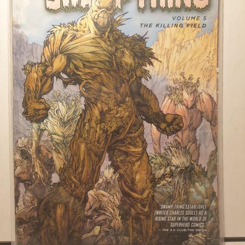 Swamp Thing vol 5 The killing field