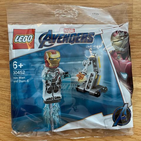Ny/Uåpnet LEGO Marvel 30452 - Iron Man and Dum-E - Polybag