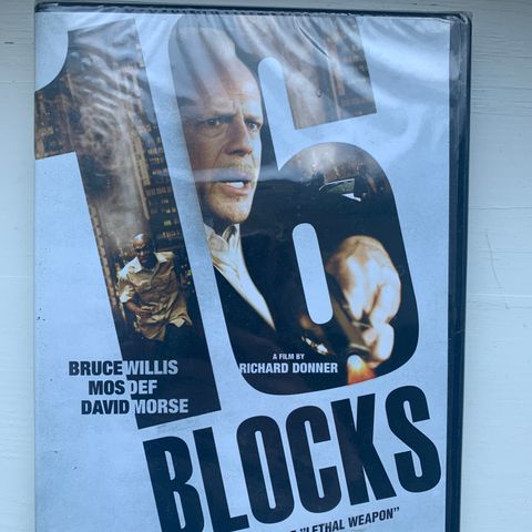 16 Blocks (ny i plast) (DVD)