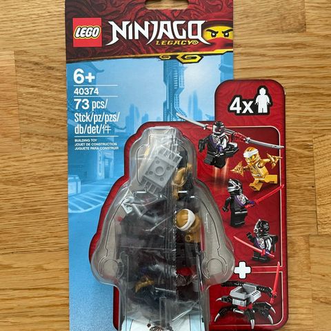 Nytt/Uåpnet LEGO Ninjago Legacy 40374 - Golden Zane Accessory Set