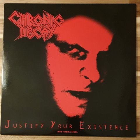 Chronic Decay - Justify Your Existence - LP - Blå vinyl