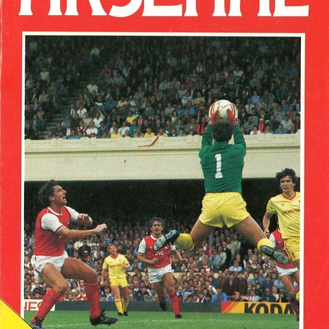 Diverse Arsenal program 1984/85, se bilder