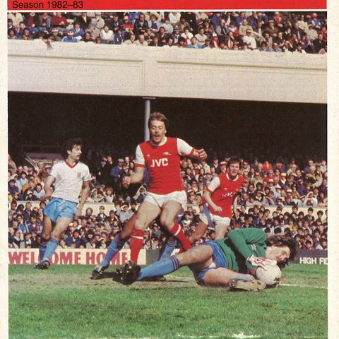 Diverse Arsenal program 1982/83, se bilder