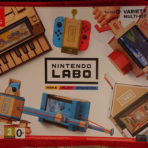 Nintendo labo variety kit/multi kit til Nintendo switch. (NYTT)