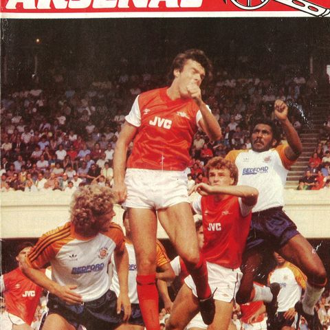 Diverse Arsenal program 1983/84, se bilder