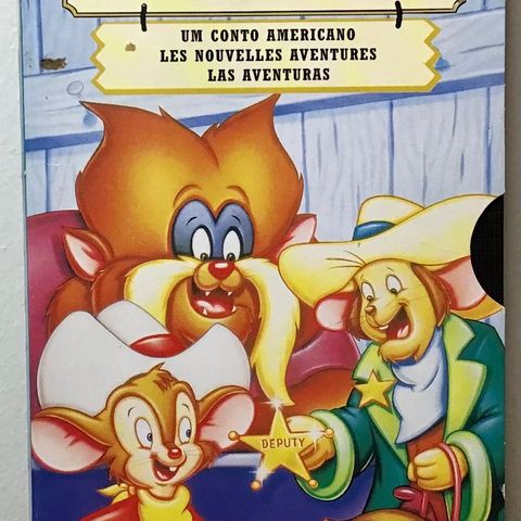 Fievel’s American Tail vhs