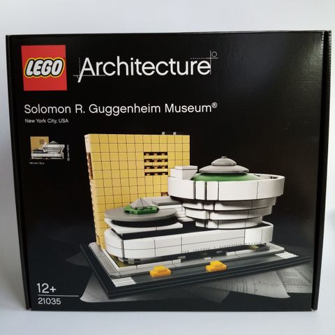 Ny LEGO 21035 Solomon R. Architecture Guggenheim Museum (uåpnet)