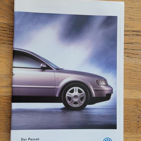 Brosjyre VW Passat 1998 (mai 1998)