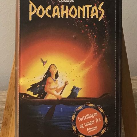 Disney Pocahontas Kassetter ( fortellingen og sanger fra filmen ) fra år 1995