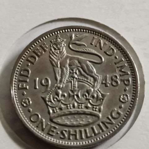 England one shilling 1948 uk