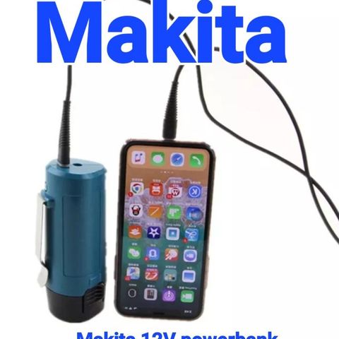 Makita powerbank 12V adapter