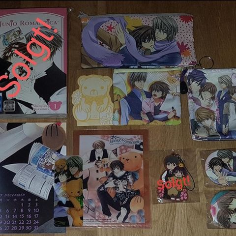 Junjou Romantica anime samling selges!!