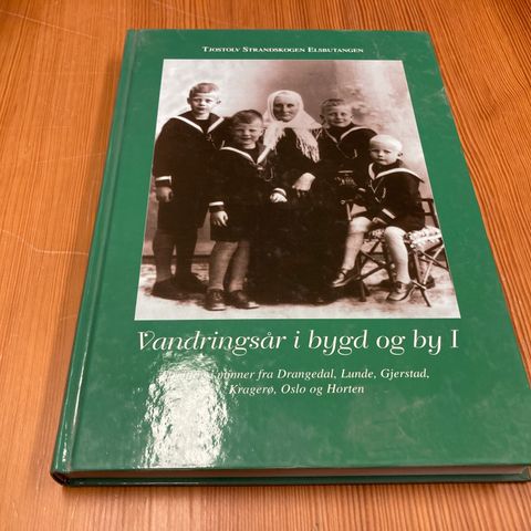 Tjostolv Strandskogen Elsbutangen : VANDRINGSÅR I BY OG BYGD - I