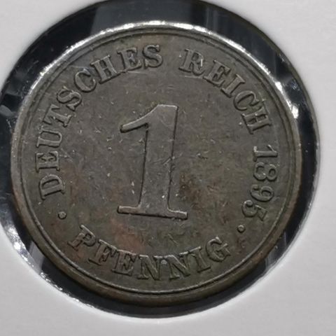 Tyskland 1 pfennig 1895 A(Berlin)Deutches Reich, German Empire