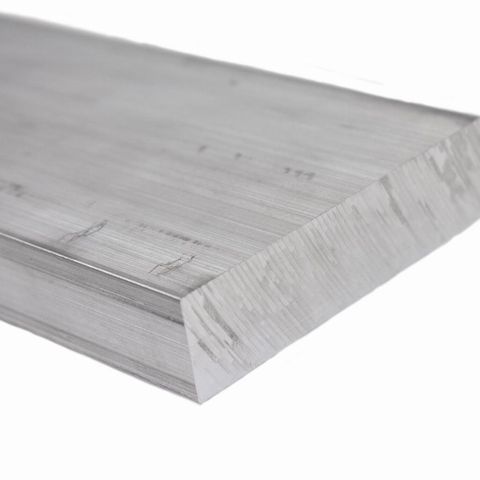 Aluminium flat og firkant