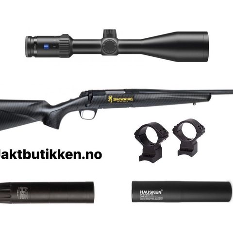 Browning X-bolt Super light Black kaliber /Zeiss