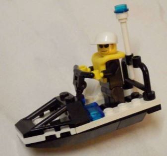 Lego city vannscooter