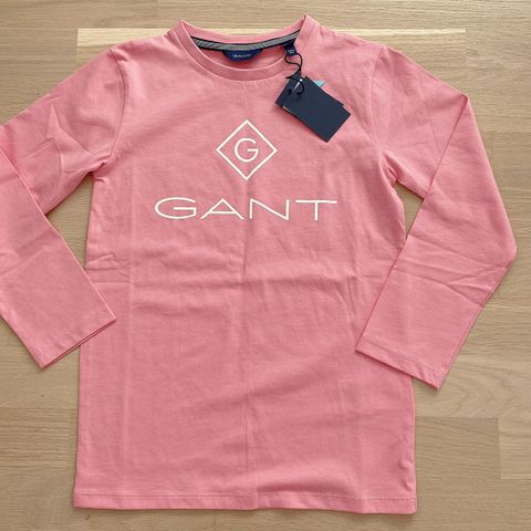 Gant langt arm topp i str 122/128