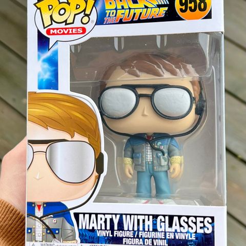 Funko Pop! Marty with Glasses | Back to the Future (958)