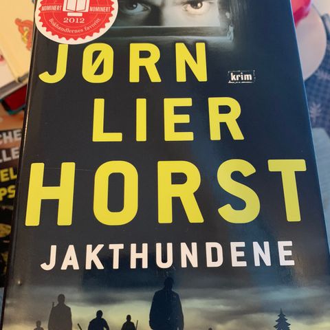 Jørn Lier Horst sin bok Jakthundene til salgs. Innbundet utgave.