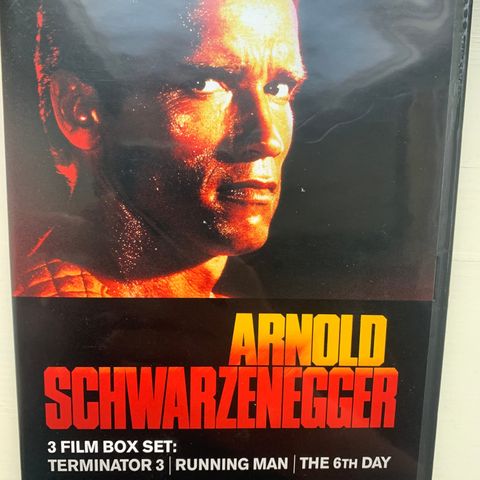 Arnold Schwarzenegger-3 film box set (DVD)