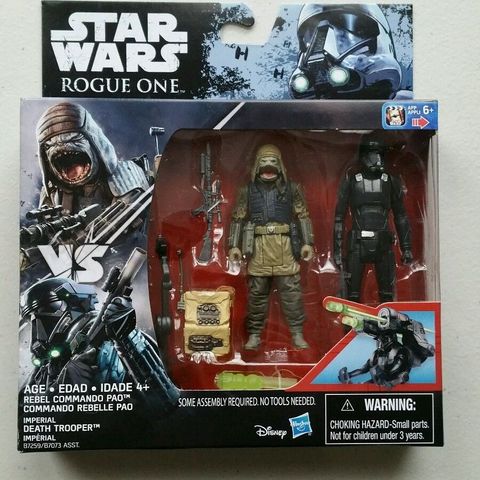 Star Wars  Rebel Commando Pao & Death Trooper