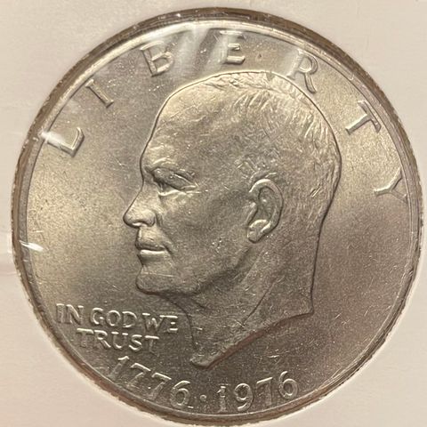 USA one dollar 1976 - 1976 Eisenhower unc