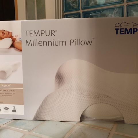 Tempur Millennium pute (Small) NY m/kvittering